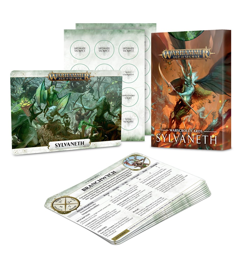 92-03-60GW Карты Боевые Свитки. Сильванет (англ.) (Warscroll Cards: Sylvaneth (Eng)) 92-03-60GW Карты Боевые Свитки. Сильванет (англ.) (Warscroll Cards: Sylvaneth (Eng))