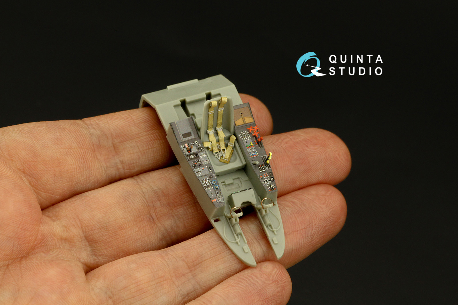 QD48353 3D Декаль интерьера кабины Me 410 (Meng)