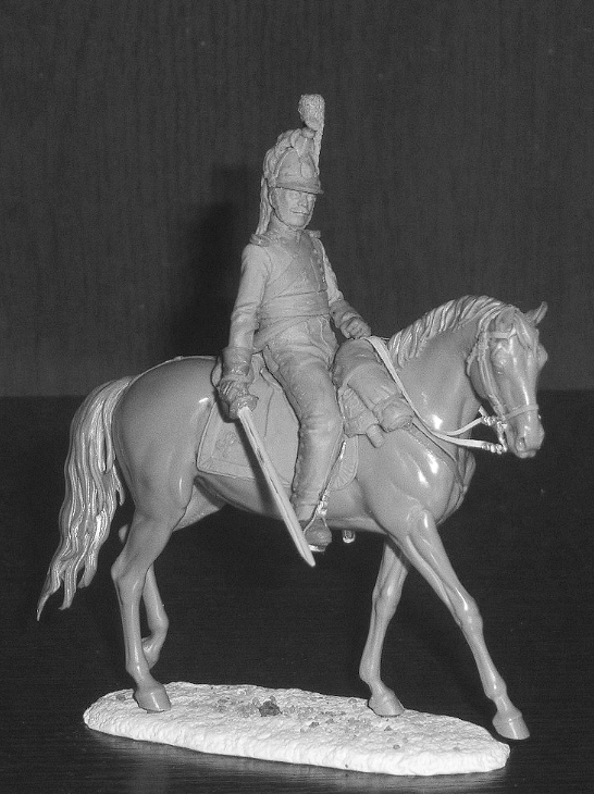 CHM-54320. Сержант шеволежерских полков, Вюртемберг 1811-12 гг. 54 мм. Материал - смола. Chronos Miniatures