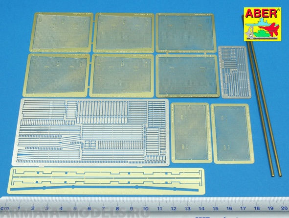 ABR-35-135  Дополнения для  Mesh screens “Thoma Schild” for T-34/85 для  1/35 ABR-35-135  Дополнения для  Mesh screens “Thoma Schild” for T-34/85 для  1/35