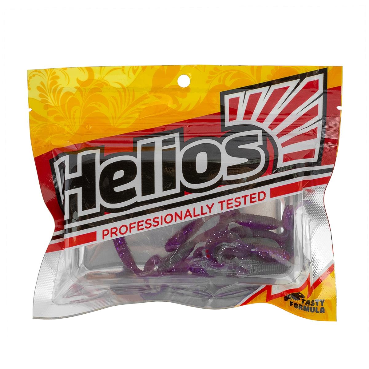 Твистер Тiny Credo 1,55"/4 см Fio & Lime  12шт. (HS-8-014) Helios