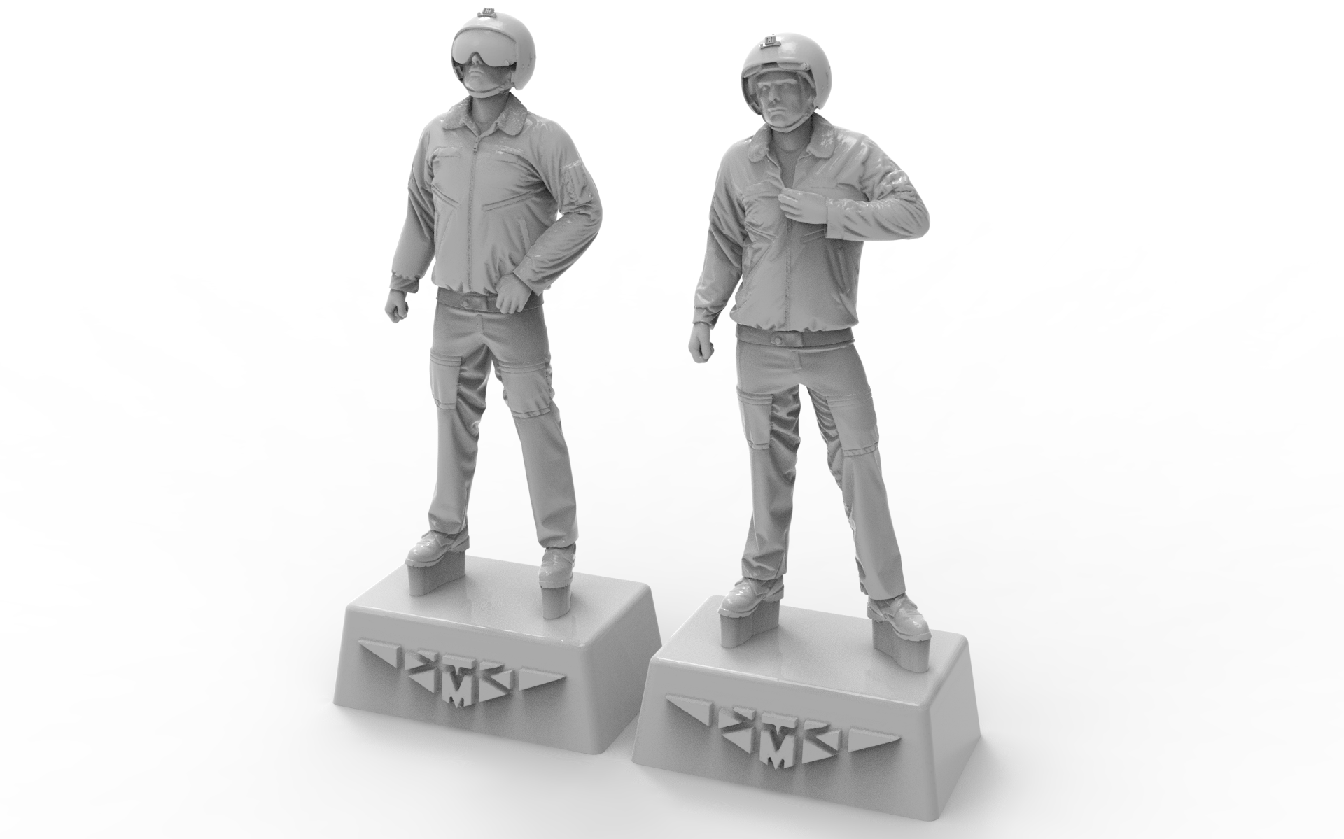 48523-3-1TMP Пилоты ВКС РФ набор №8-3 (2шт) Temp Models