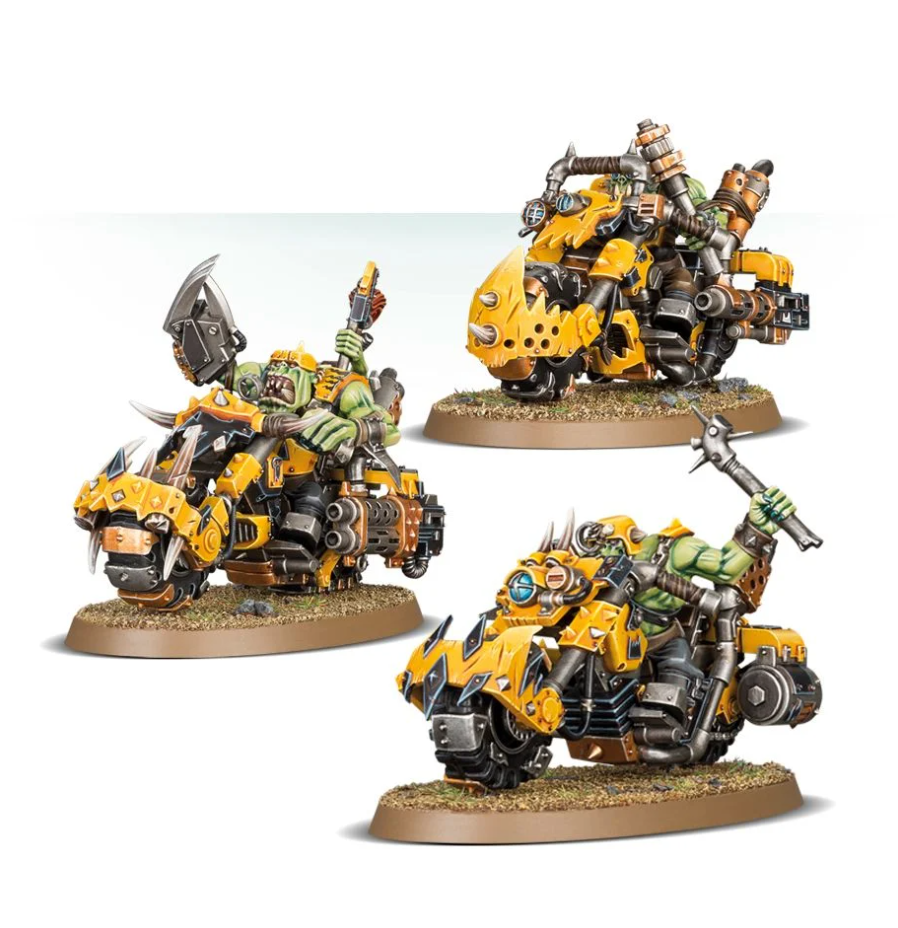 50-07GW Набор Орки: Банда Боевых Байкеров (Ork Warbiker Mob) 50-07GW Набор Орки: Банда Боевых Байкеров (Ork Warbiker Mob)