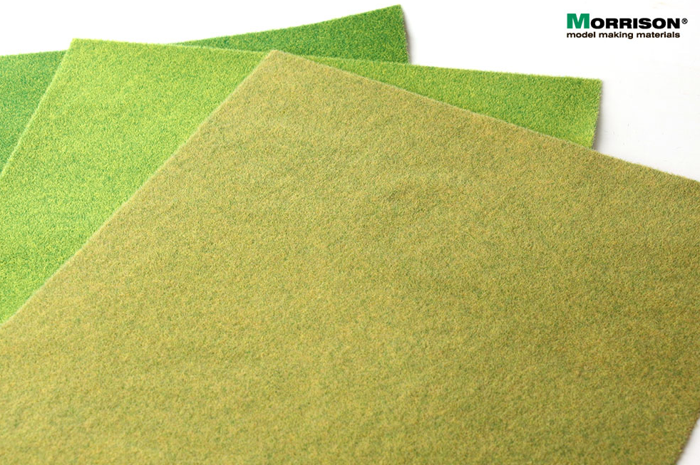 080trl007 Травяной мат «Спокойная зелень» (А3 - 29х40 см.)