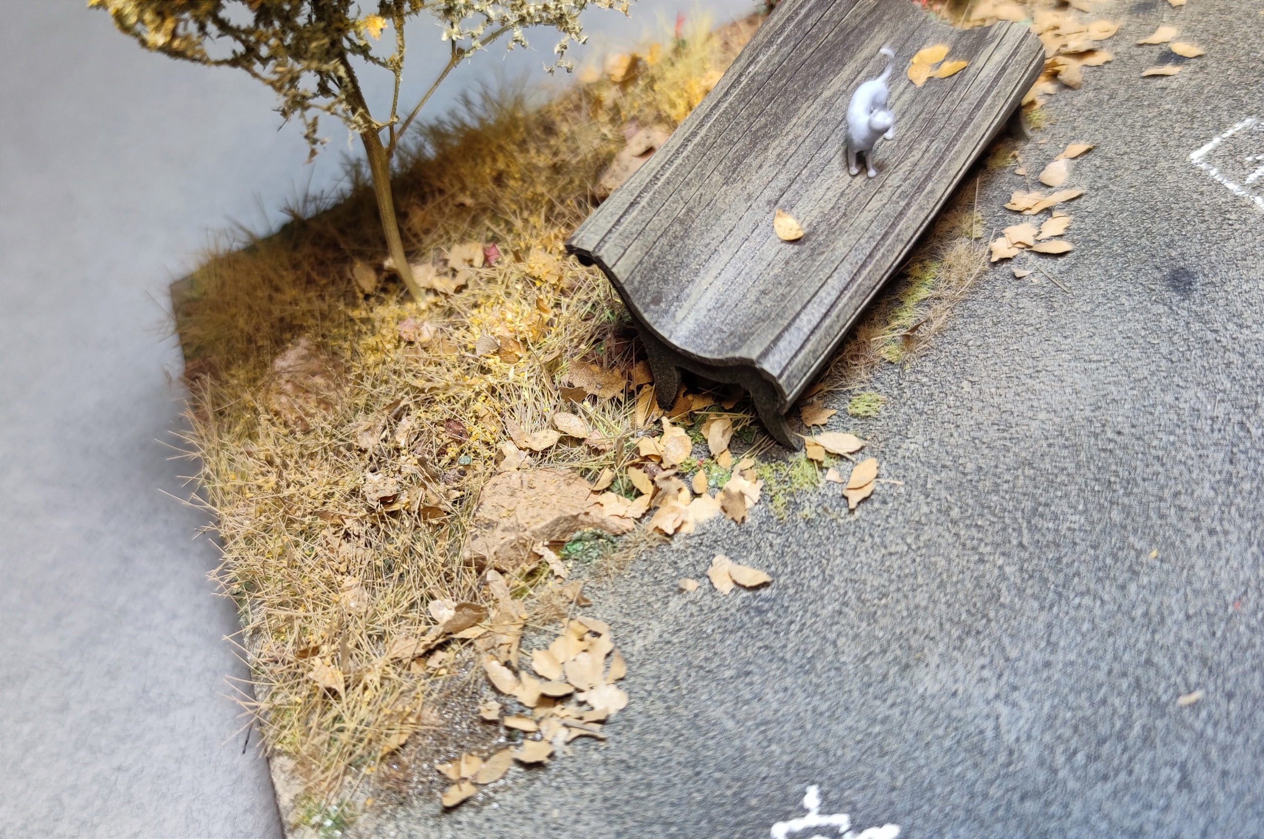 AM35693 Подставка авторская quot;Осеньquot; Размер 15*25 Котик и пёсик в комплекте 