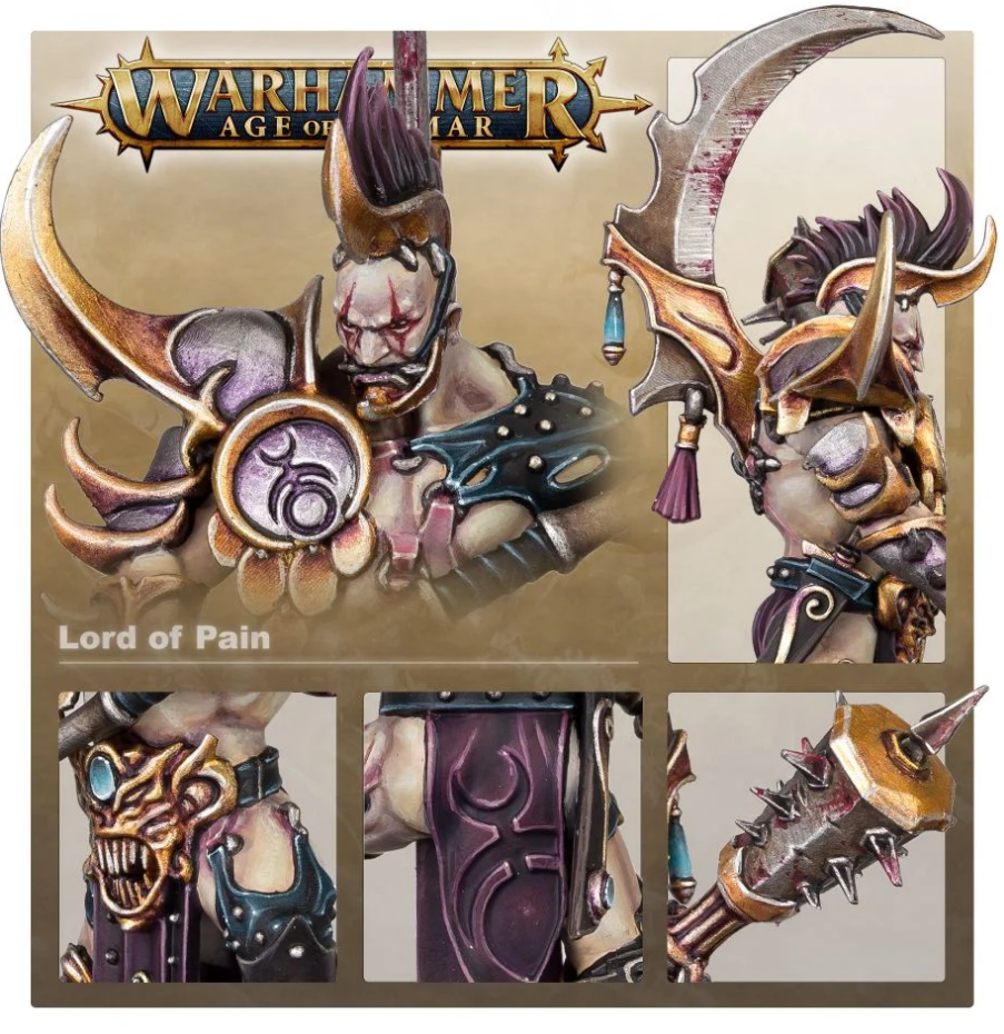 83-87GW Набор Гедонисты Слаанеш. Владыка Боли (Hedonites of Slaanesh Lord of Pain) 83-87GW Набор Гедонисты Слаанеш. Владыка Боли (Hedonites of Slaanesh Lord of Pain)