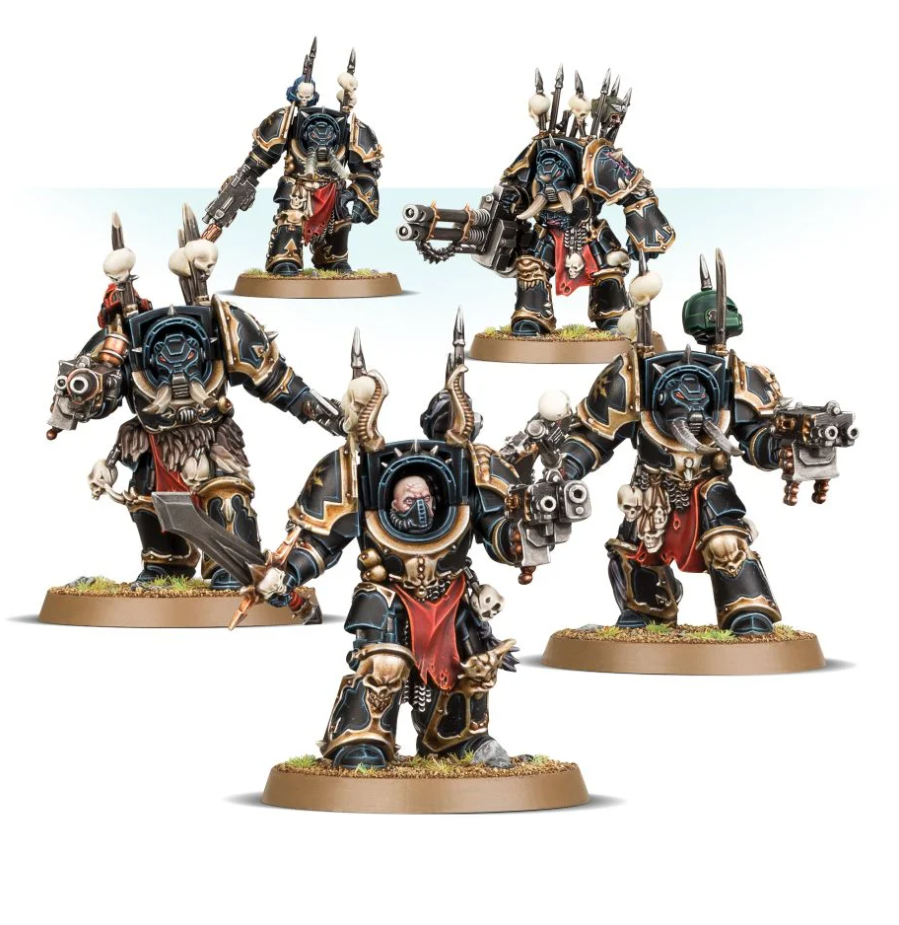 43-19GW Набор Космодесант Хаоса: Терминаторы (Chaos Space Marines Terminators) 43-19GW Набор Космодесант Хаоса: Терминаторы (Chaos Space Marines Terminators)