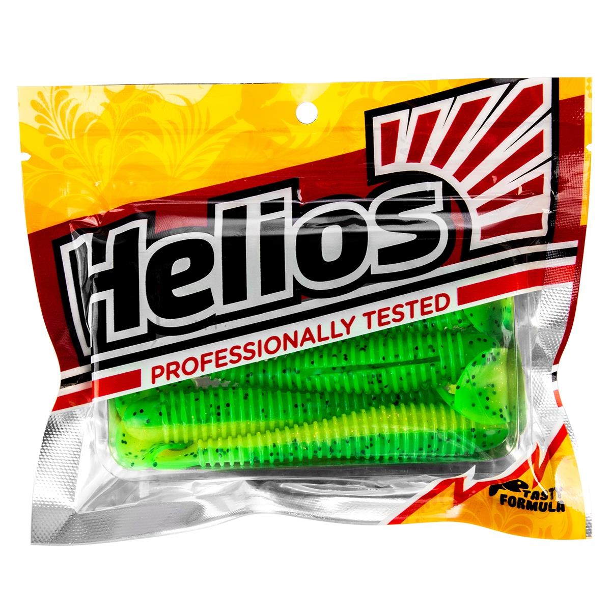 Виброхвост Catcher 3,55"/9 см Green Lime 5шт. (HS-2-010) Helios Виброхвост Catcher 3,55"/9 см Green Lime 5шт. (HS-2-010) Helios