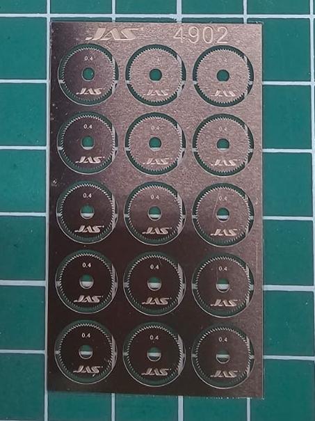 4902J Диск для ревитера  d 8,5 мм, шаг 0,4 мм, 15 шт.