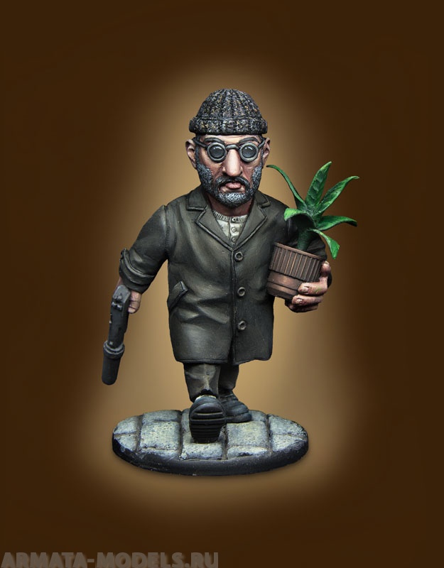 СM-С08 Декоративная фигурка из смолы Леон (Leon) ScaleBro