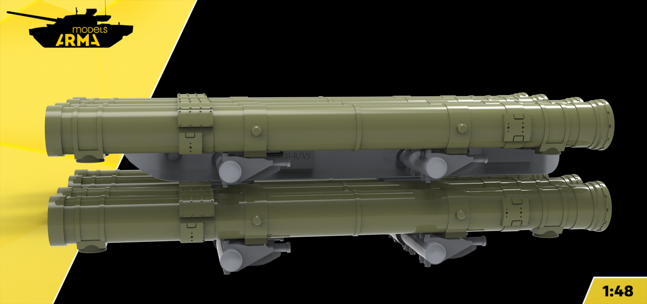 AM48305 Птур 'Атака' для Ми-28 1шт. Магнето + 2 магнита