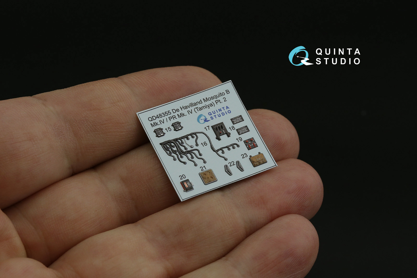 QD48355 3D Декаль интерьера кабины DH Mosquito B Mk.IV/PR Mk.IV (Tamiya)