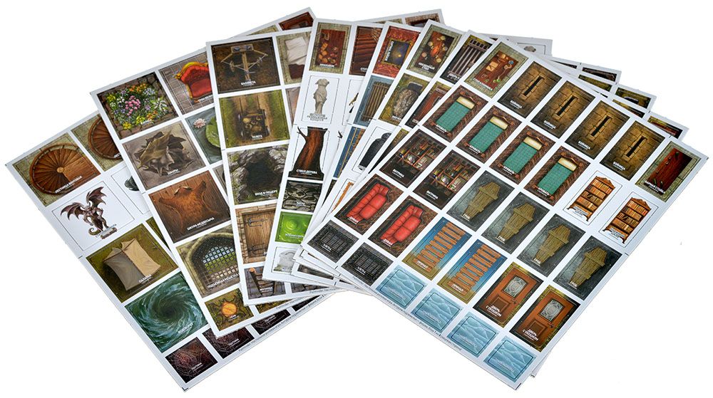 915774HW Pathfinder НРИ Вторая редакция : Антураж подземелья: Набор фишек