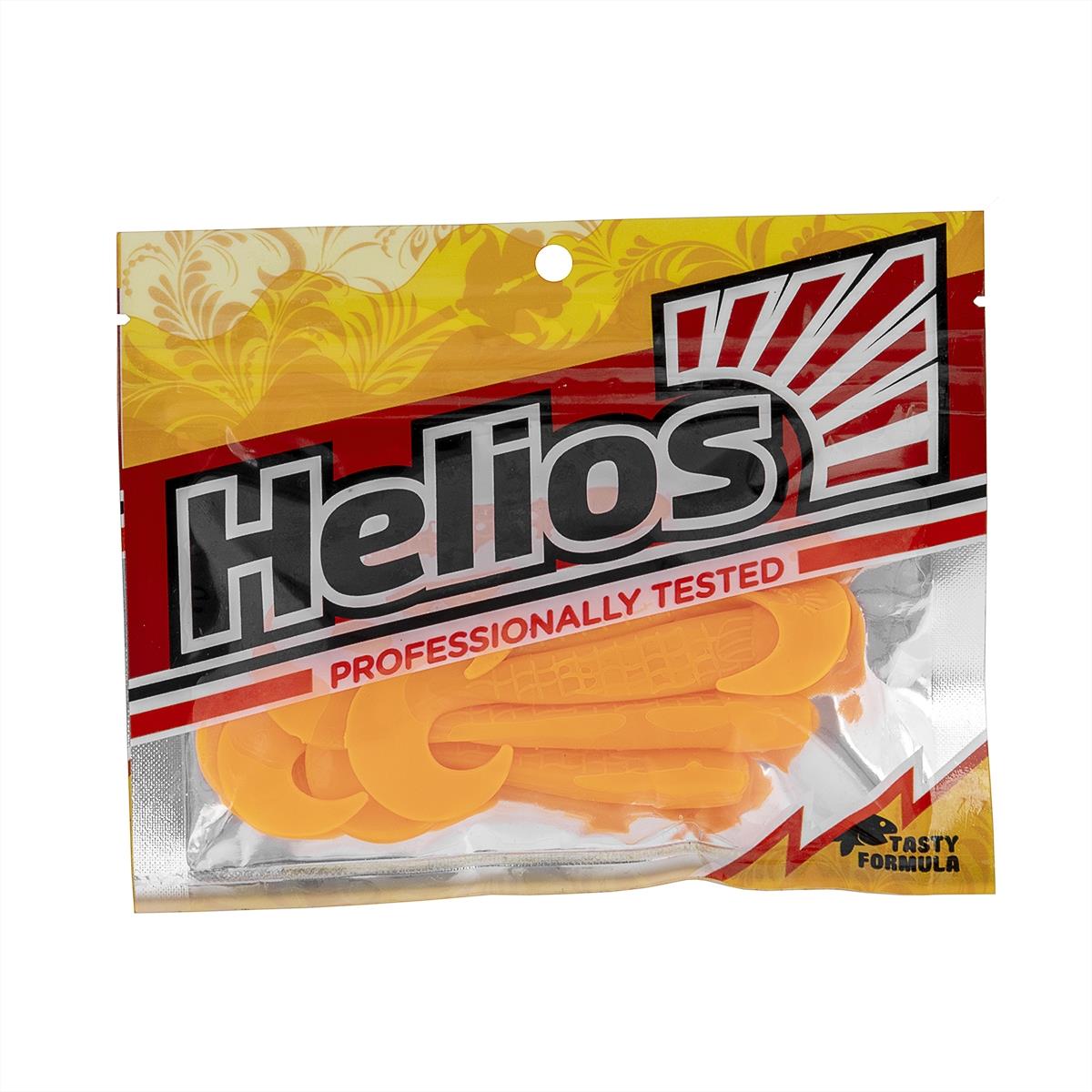 Твистер Long Hybrid 3,55"/9,0 см Orange 7шт. (HS-15-024) Helios Твистер Long Hybrid 3,55"/9,0 см Orange 7шт. (HS-15-024) Helios