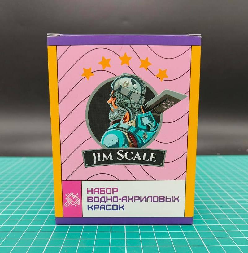 02.600JIM Набор красок по ткани Jim Scale "Базовые цвета" 02.600JIM Набор красок по ткани Jim Scale "Базовые цвета"