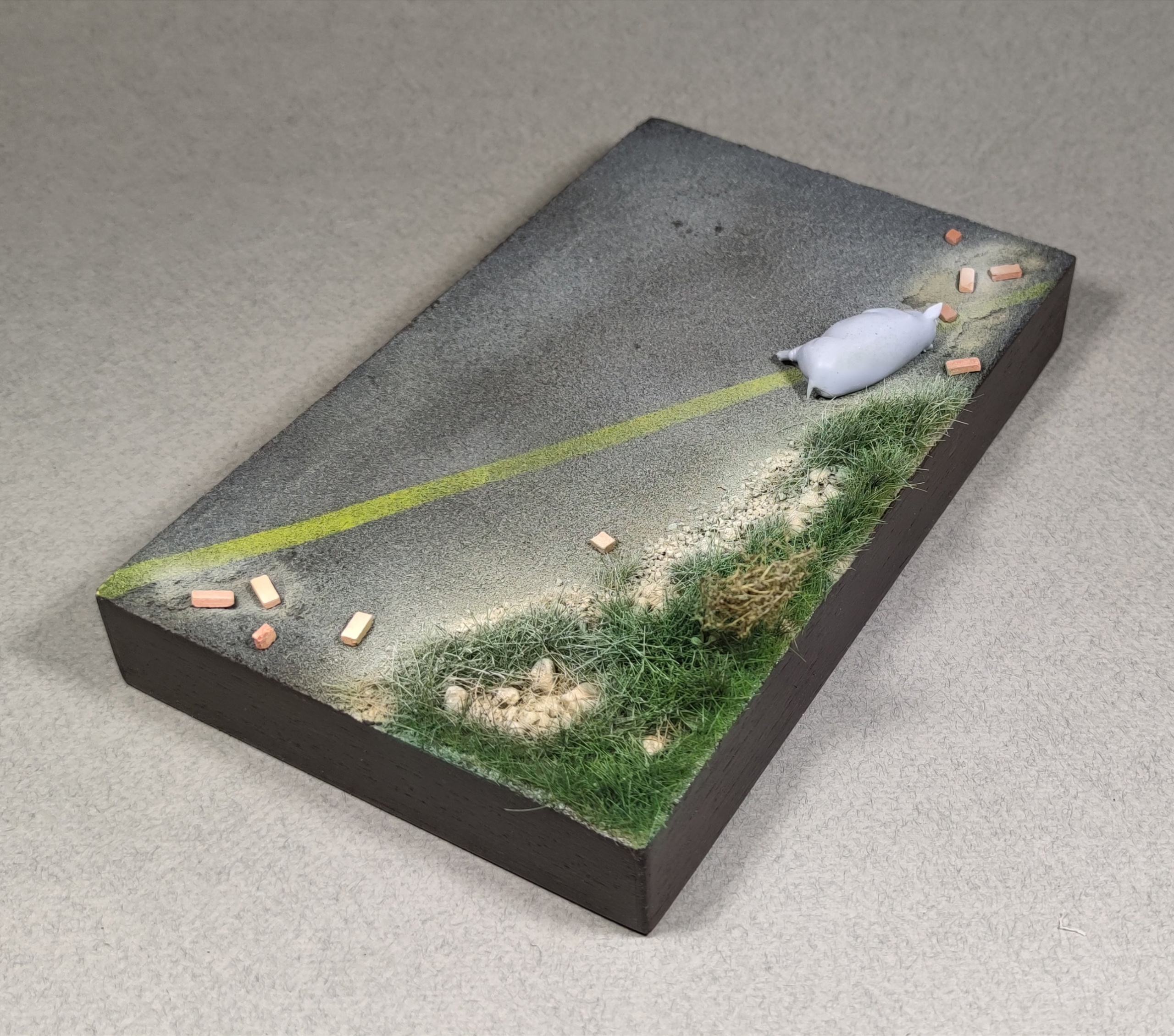 AM35662 Подставка авторская «Где-то по дороге» (12*20 см)