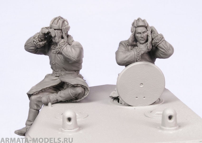 T-35097 Cоветские танкисты КВ-2 (ранний) (зима 1939-42 гг) (2) Tank T-35097 Cоветские танкисты КВ-2 (ранний) (зима 1939-42 гг) (2) Tank