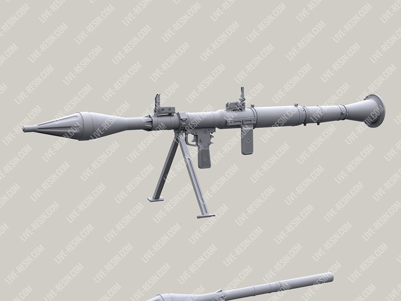 LRE35346 Реактивный противотанковый гранатомет РПГ-7 с механическим прицелом, 3 шт в наборе