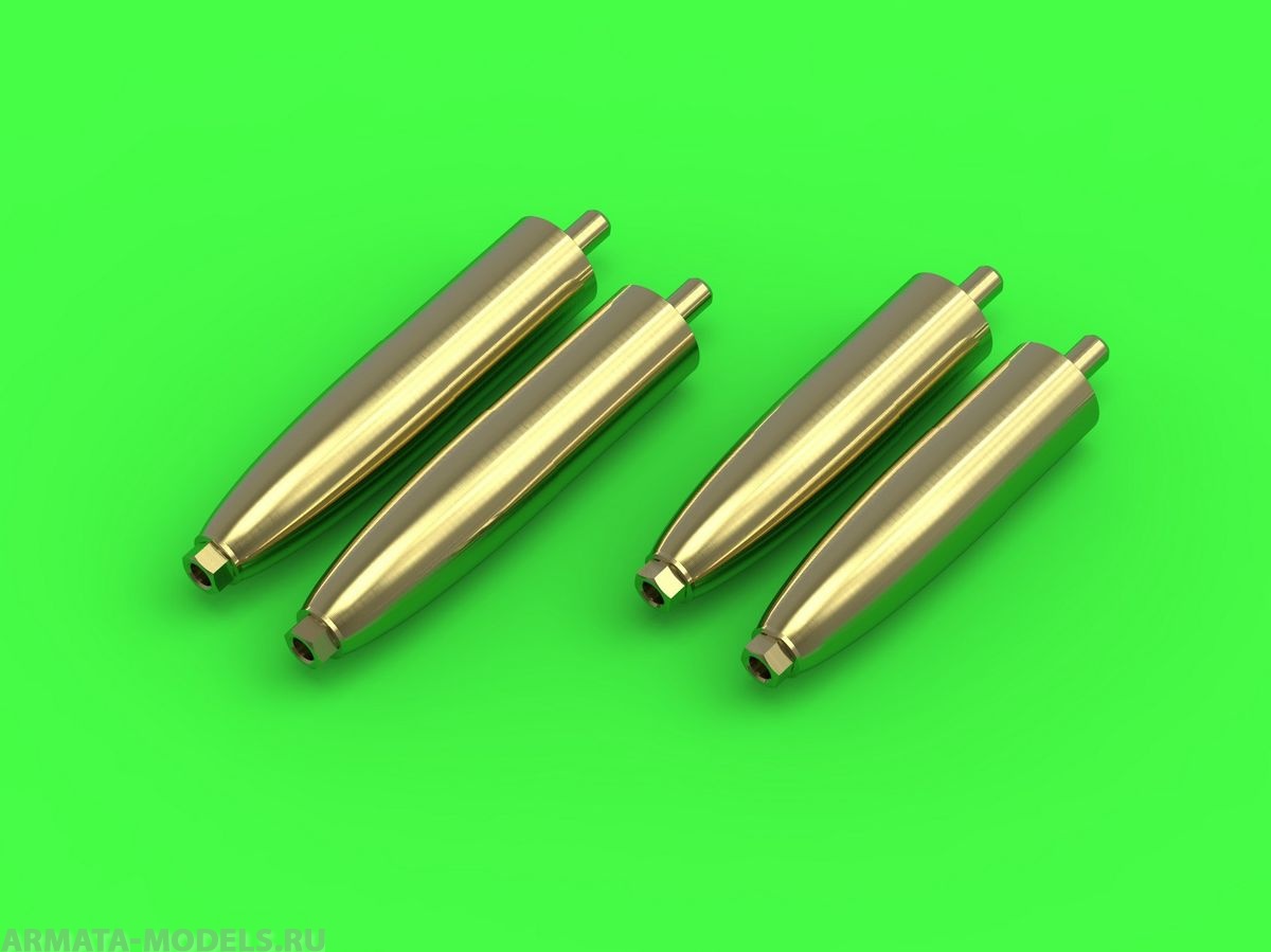 AM-32-095 Hawker Tempest Mk.V Early - 20-мм пушечные стволы Hispano в обтекателях