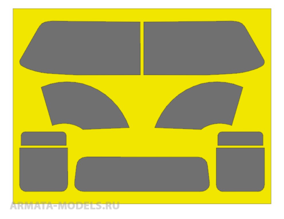 AM35947 Маска окрасочная Зил-130 Звезда