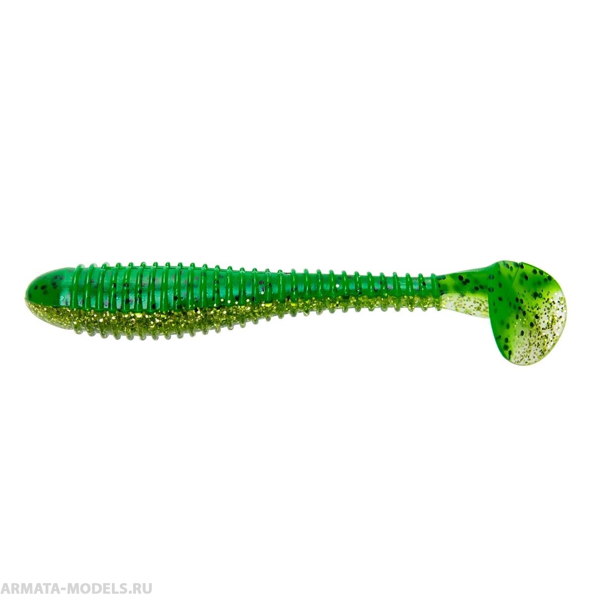 Виброхвост Catcher 3,55"/9 см Green Peas 5шт. (HS-2-051) Helios Виброхвост Catcher 3,55"/9 см Green Peas 5шт. (HS-2-051) Helios