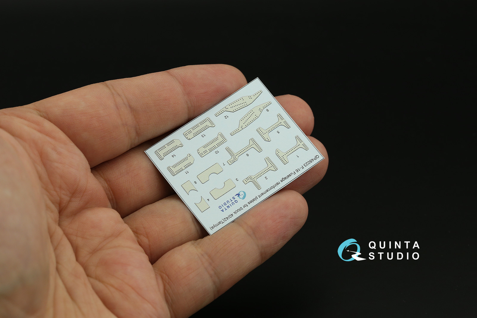 QP48023 Усиливающие накладки для F-16 block 40/42 (Tamiya)