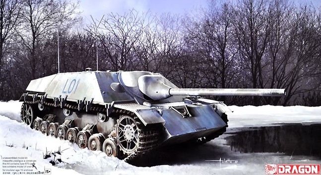 6978Д Сборная модель Ягдпантера IV L/70 (V) обр. ноября 1944 года Dragon