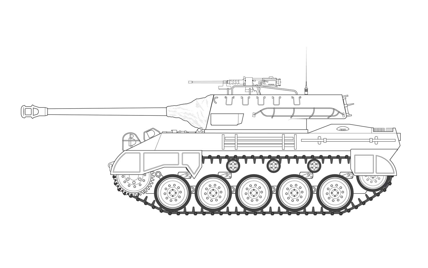 M18 Hellcat модель