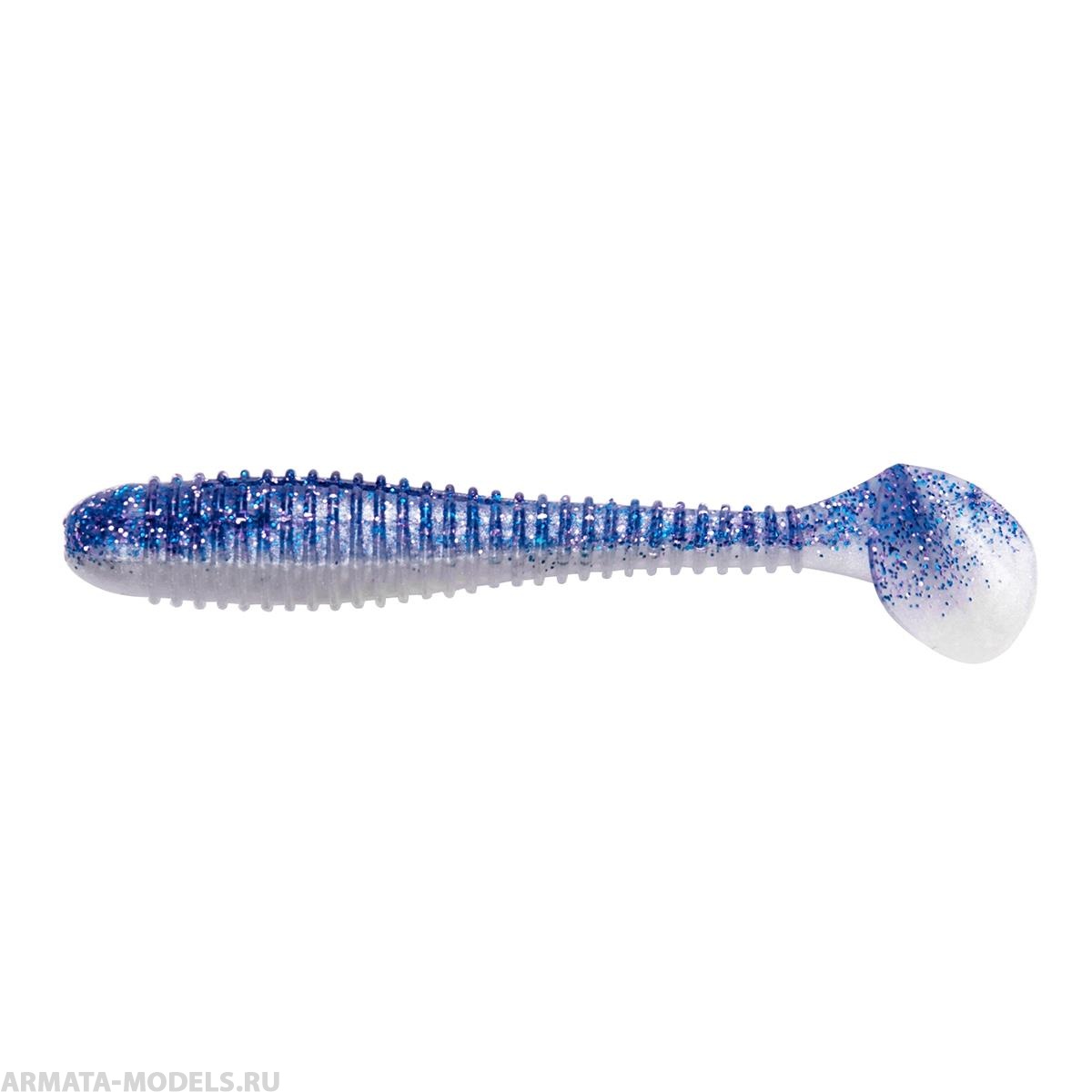 Виброхвост Catcher 2,75"/7 см Blue Pearl 7шт. (HS-1-049) Helios Виброхвост Catcher 2,75"/7 см Blue Pearl 7шт. (HS-1-049) Helios