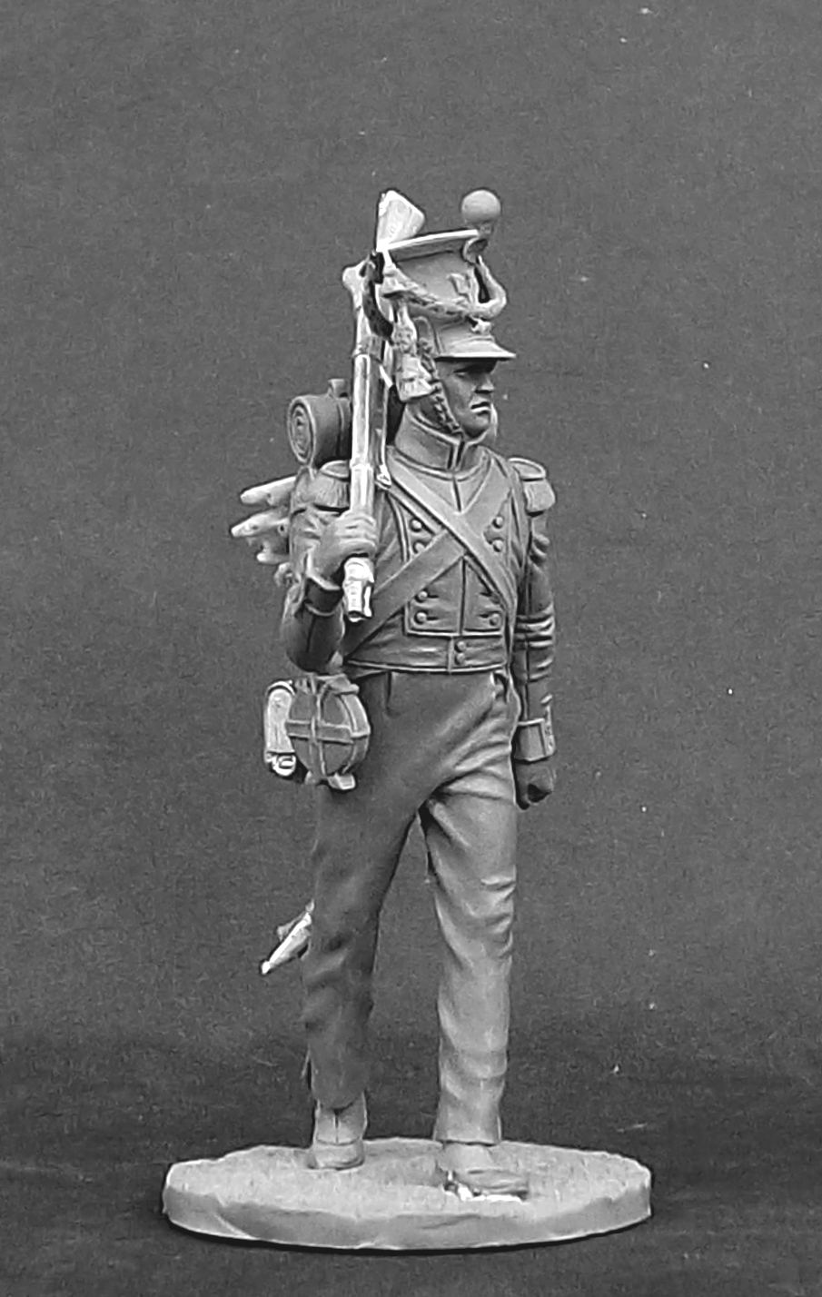 CHM-54277. Вольтижер линейных пехотных полков, Герцогство Варшавское, 1810-14 гг. 54 мм. Материал - смола. Chronos Miniatures