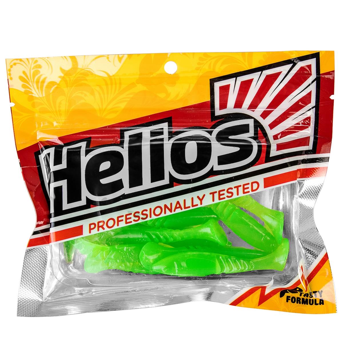 Виброхвост Slash 2,64/6,7 см Electric green 10шт. (HS-19-007) Helios Виброхвост Slash 2,64/6,7 см Electric green 10шт. (HS-19-007) Helios