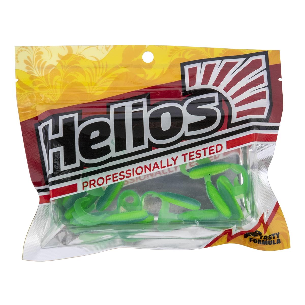 Твистер Тiny Credo 1,55"/4 см Blue Lime 12шт. (HS-8-040) Helios Твистер Тiny Credo 1,55"/4 см Blue Lime 12шт. (HS-8-040) Helios