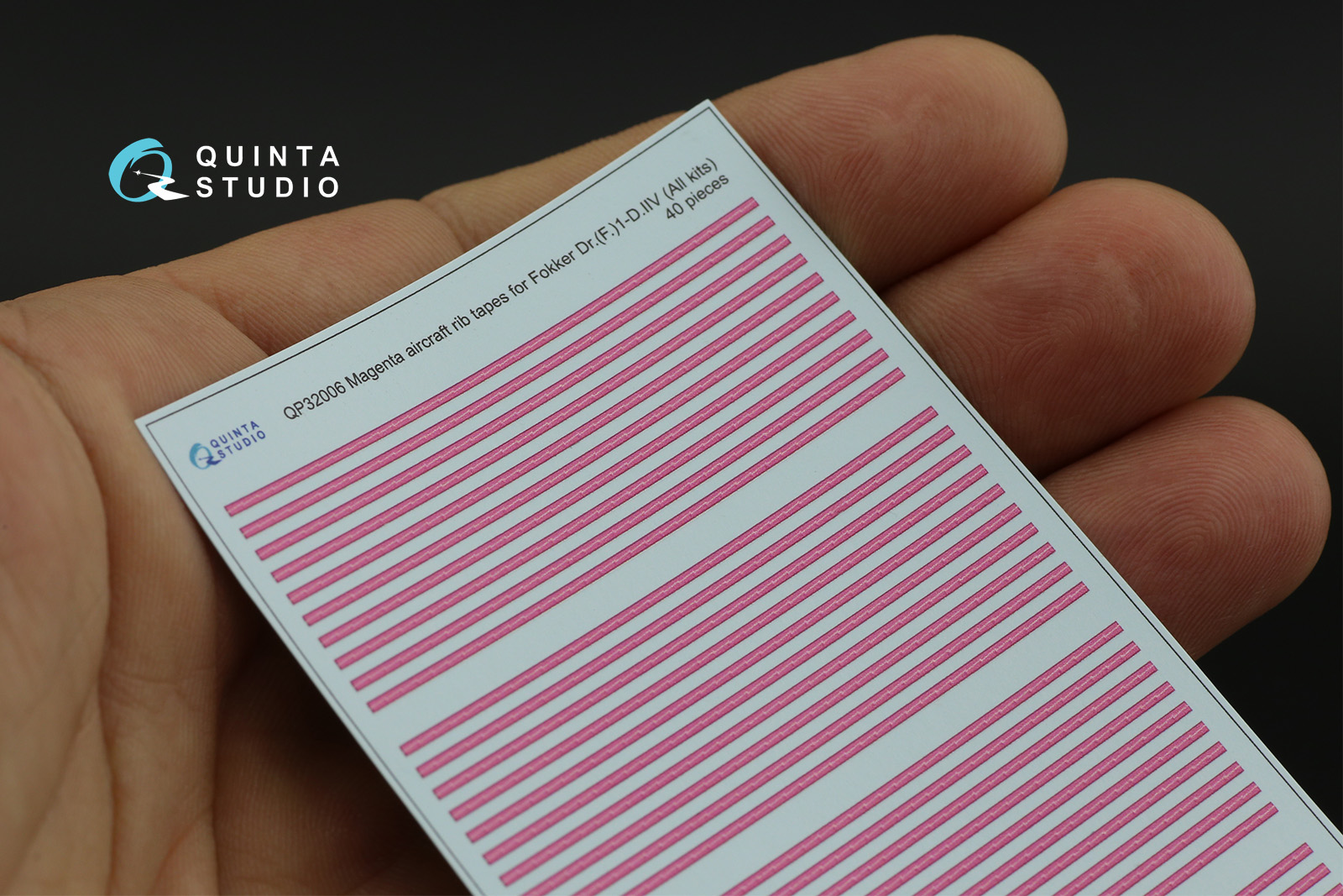 QP32006 Розовые киперные ленты Dr.(F)I-D.VII (для любых моделей)