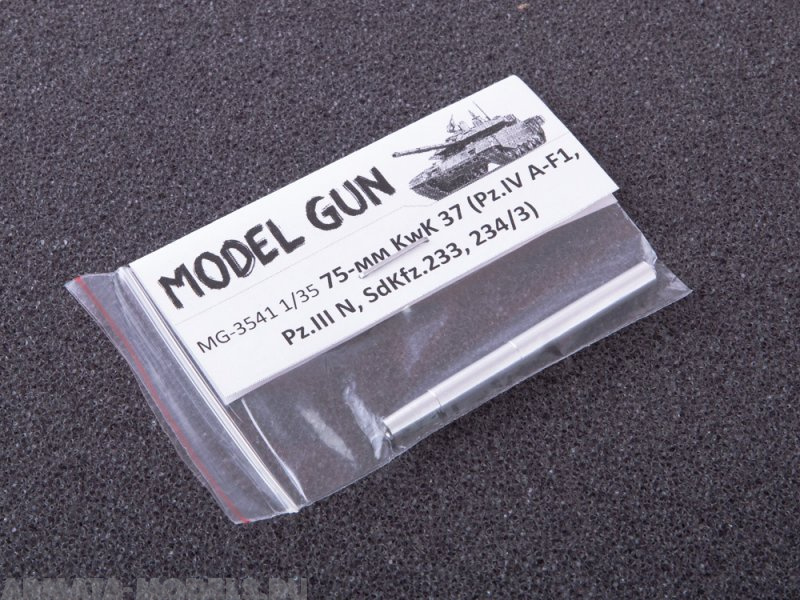 MG-3541 75-мм немецкая пушка KwK 37 (Pz.IV A-F1, Pz.III N, SdKfz.233, SdKfz.234/3, Stug.III A-E), длинный казенник, без нарезов MG-3541 75-мм немецкая пушка KwK 37 (Pz.IV A-F1, Pz.III N, SdKfz.233, SdKfz.234/3, Stug.III A-E), длинный казенник, без нарезов