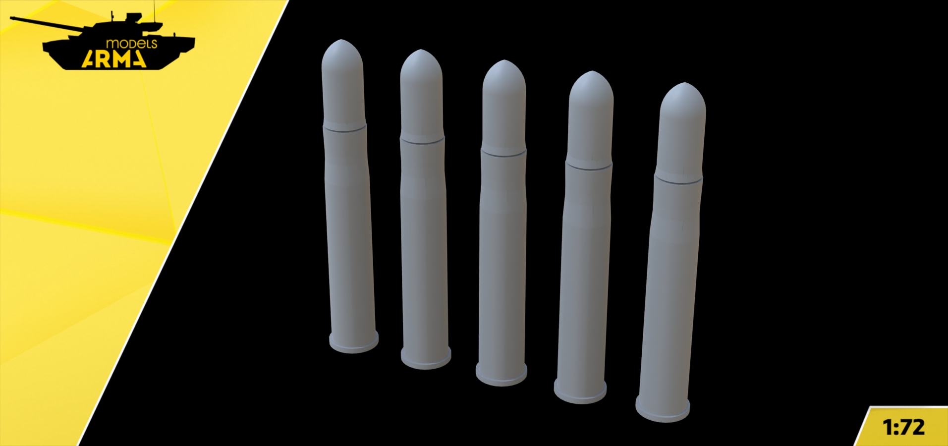 AM72495 Набор снарядов 37мм для танка ТГ Arma Models