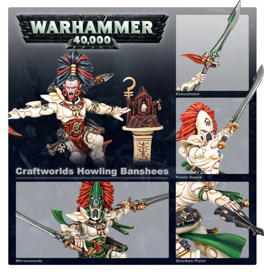 46-45GW Набор Искусственные Миры. Воющие Банши (Craftworlds Howling Banshees) 46-45GW Набор Искусственные Миры. Воющие Банши (Craftworlds Howling Banshees)