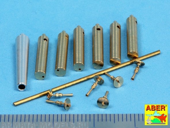ABR-35-L-164  Дополнения для  Barrels for German WWI A7V Tank для Meng, unversal 1/35 ABR-35-L-164  Дополнения для  Barrels for German WWI A7V Tank для Meng, unversal 1/35