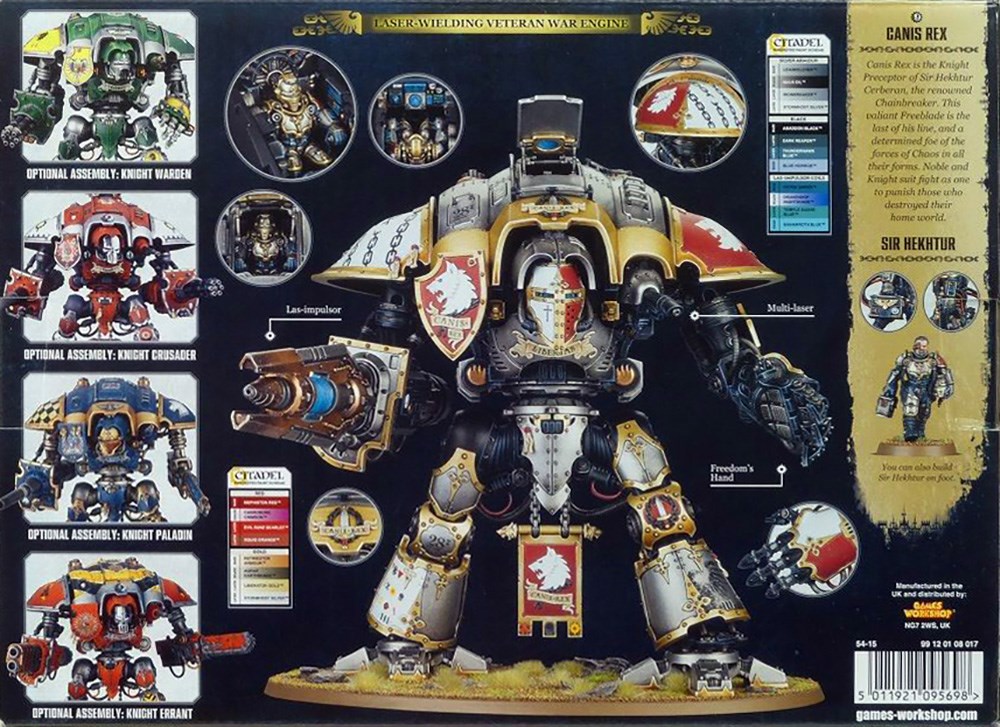 54-15GW Набор Рыцарь-Наставник Канис Рекс (Knight Preceptor Canis Rex) 54-15GW Набор Рыцарь-Наставник Канис Рекс (Knight Preceptor Canis Rex)