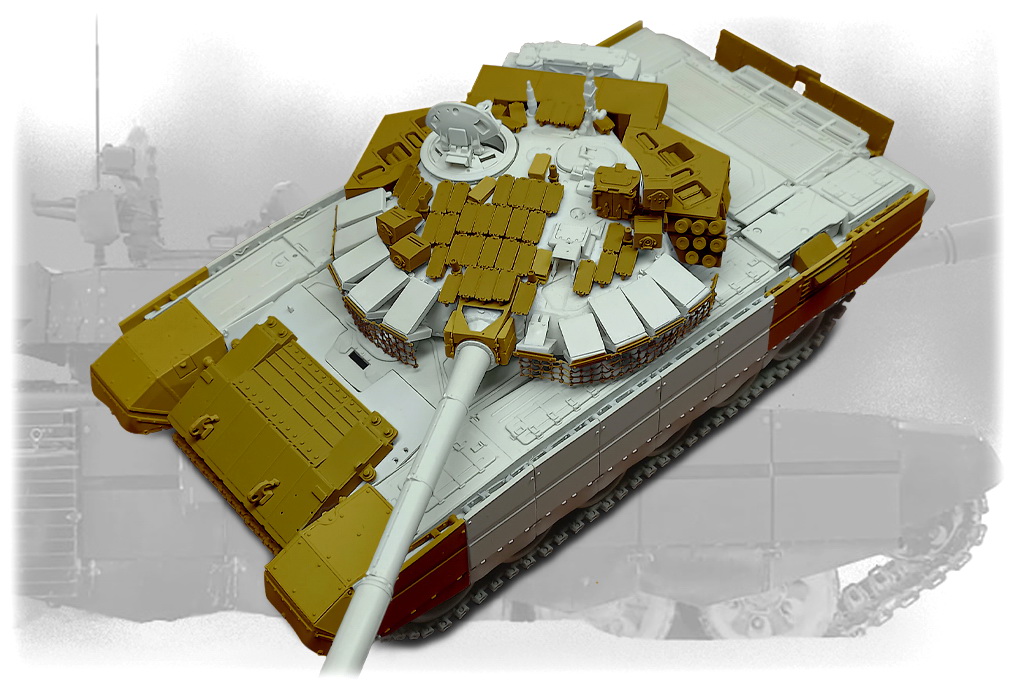 35290MIN Конверсионный набор  Т-72Б3МА с КАЗ Арена-М (версия 2025г)