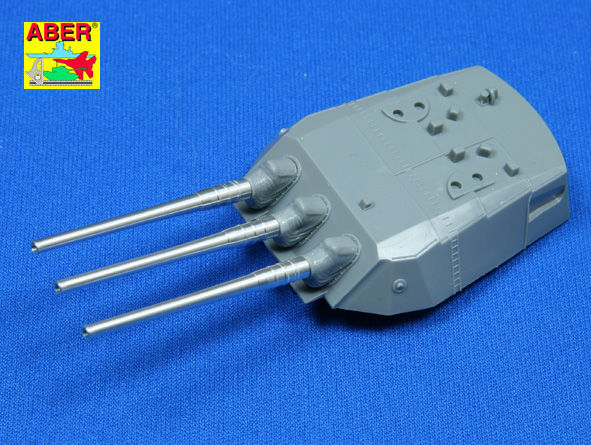 ABR-1:350-L-09  Дополнения для  Set of 9 pcs 460 mm barrels for Japan ships : Musashi, Yamato  для  1/350