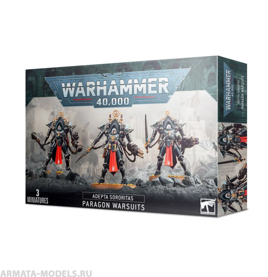 52-34GW Набор Адепта Сороритас. Боевые Костюмы Парагон (Adepta Sororitas. Paragon Warsuits) 52-34GW Набор Адепта Сороритас. Боевые Костюмы Парагон (Adepta Sororitas. Paragon Warsuits)