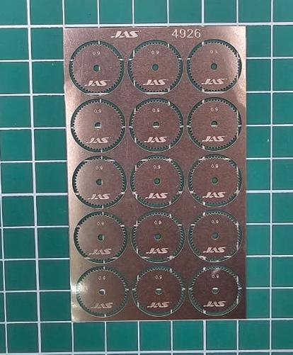 4926J Диск для ревитера d 15 мм, шаг 0,9 мм, 15 шт.