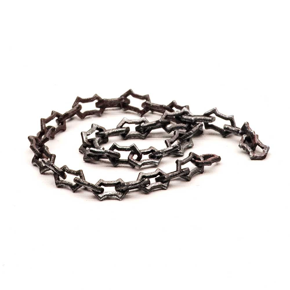 S-362 Цепь с угловатым звеном 2,5х3,7мм, толщиной 0,5мм, размер L