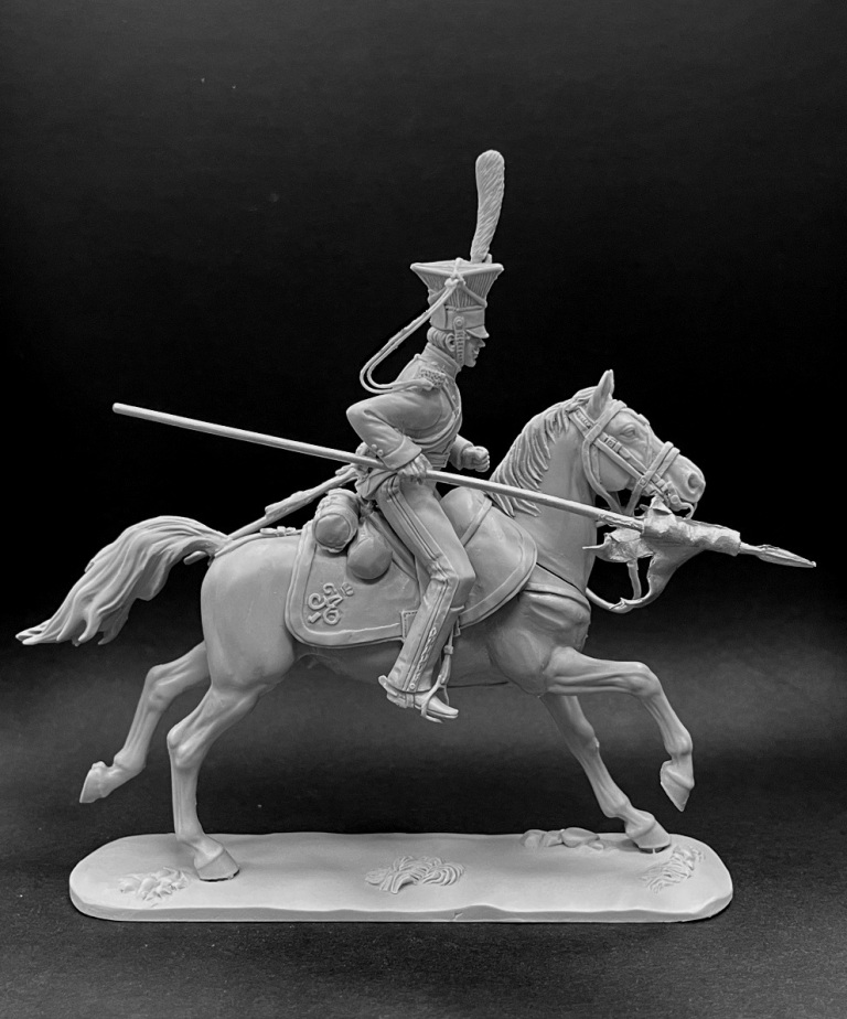 CHM-54304. Рядовой армейских уланских полков, Россия 1812-14 гг. 54 мм. Материал - смола. Chronos Miniatures CHM-54304. Рядовой армейских уланских полков, Россия 1812-14 гг. 54 мм. Материал - смола. Chronos Miniatures