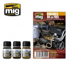 AMIG7402 Ammo Mig Набор для создания реалистичных эффектов ENGINES SET AMIG7402 Ammo Mig Набор для создания реалистичных эффектов ENGINES SET