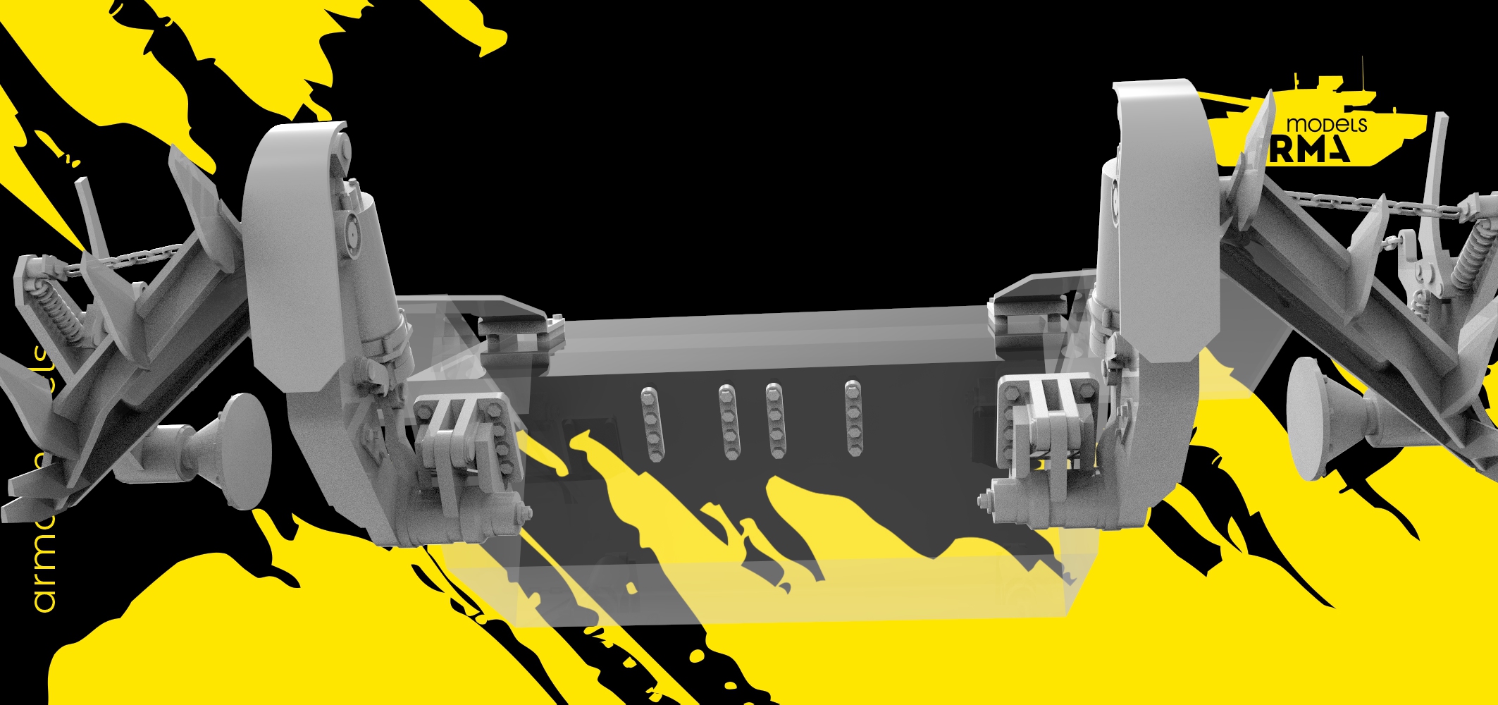 AM3715NEO Ультрадеталлизированный минный трал КМТ-4 (Не для свободной продажи)