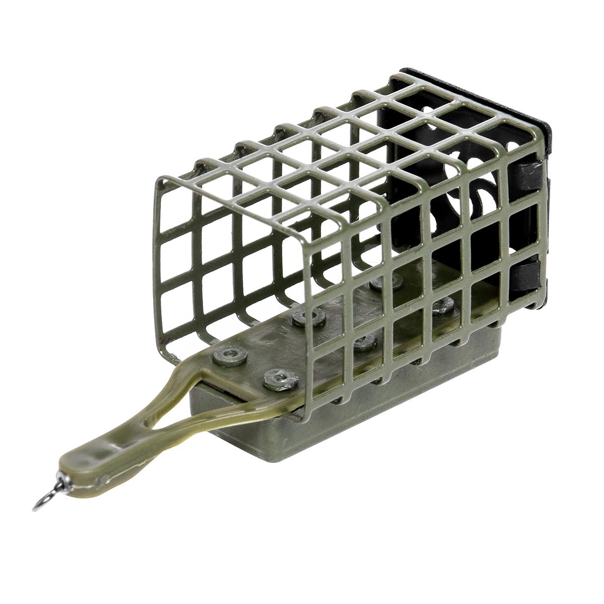 Кормушка Premier Fishing Feeder SPORT КВАДРАТ крашенная 70г( цена указана за упаковку, в количестве 10шт.)