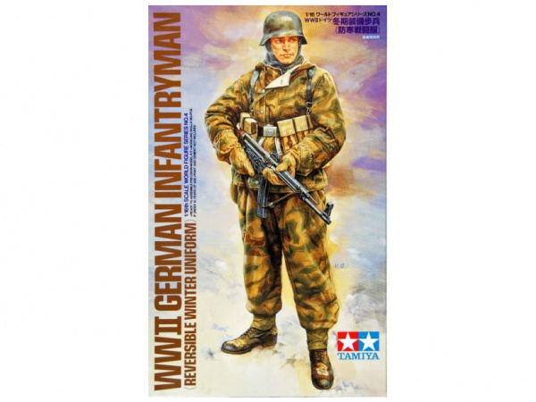 36304T Немецкий пехотинец в зимней униформе WWII German infantryman reversible Tamiya