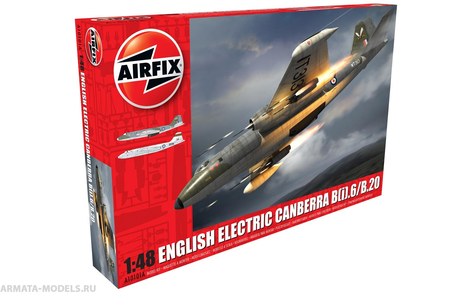 A10101C Сборная модель самолета English Electric Canberra B2/B20 Airfix A10101C Сборная модель самолета English Electric Canberra B2/B20 Airfix