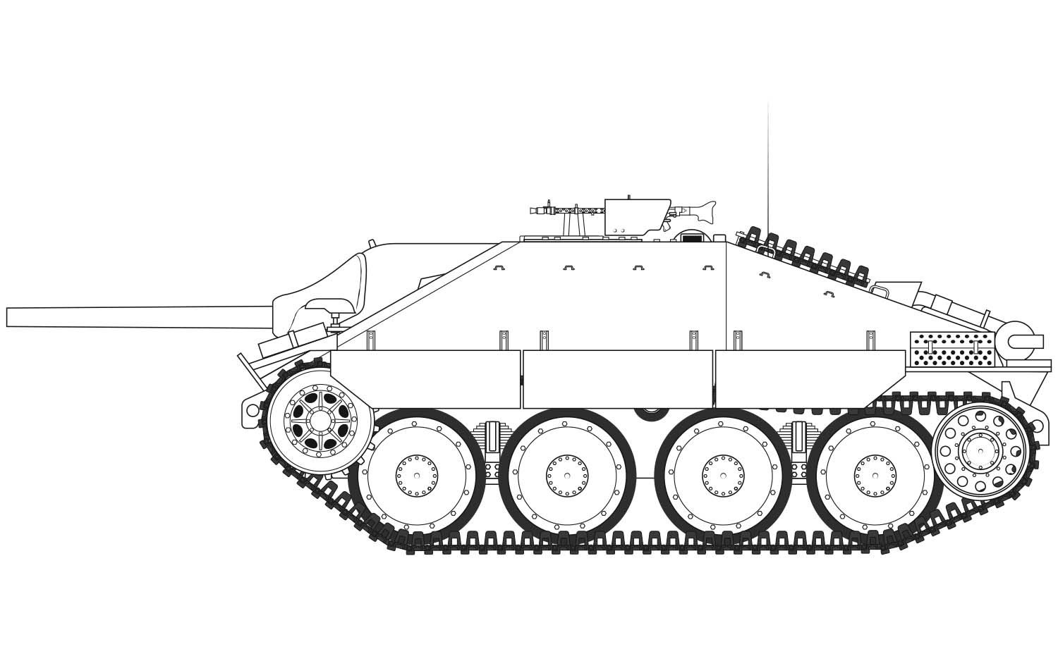 Сборная модель САУ Jagdpanzer 38